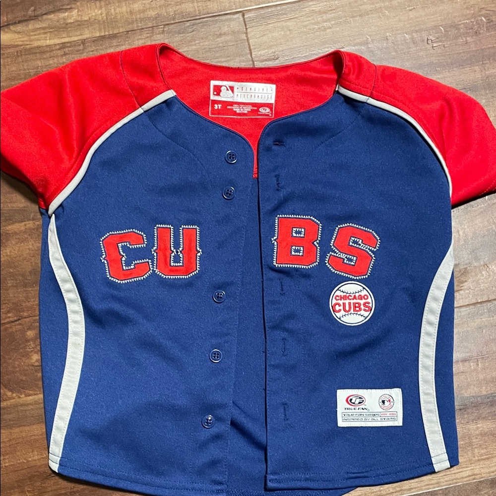 Genuine Merchandise Cubs Kids Jersey - Red and Blue